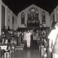          Band and crowd in a church; Copyright: © Key West Art & Historical Society; Origformat: Print-Photographic
   
