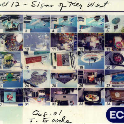 Key West Images Contact Sheet - Roll 12
