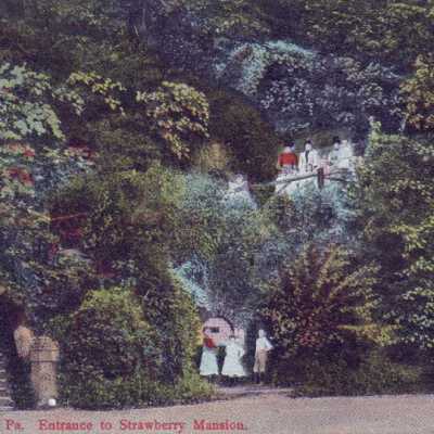 Philadelphia, Entrance to Strawberry Mansion