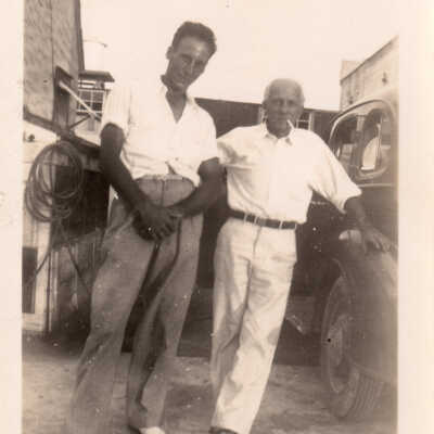 Old Seven Mile Bridge construction