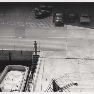 Captain Gig playing a bugle