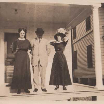 Unknown man and women: Copyright: © Key West Art & Historical Society; Origformat: Print-Photographic