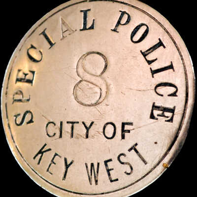 Special Police Badge City of Key West
