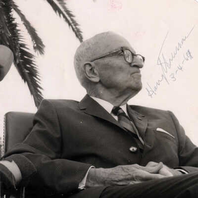 Former President Harry S Truman