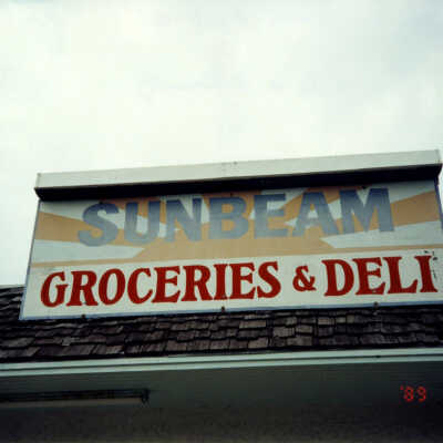 Sunbeam Groceries & Deli Sign