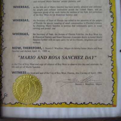 Proclamation (bottom half)