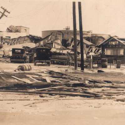Hurricane damage in Miami: Copyright: © Key West Art & Historical Society; Origformat: Print-Photographic