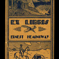 Ernest Hemingway Bookplate