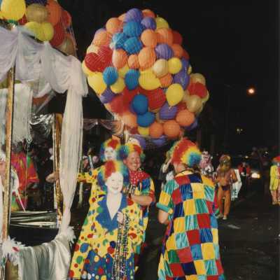 A float in the parade.