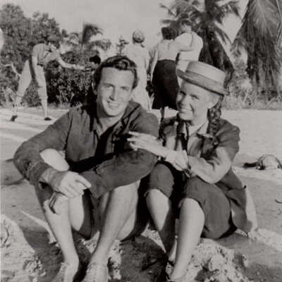 Filming 'Beneath the 12 Mile Reef'