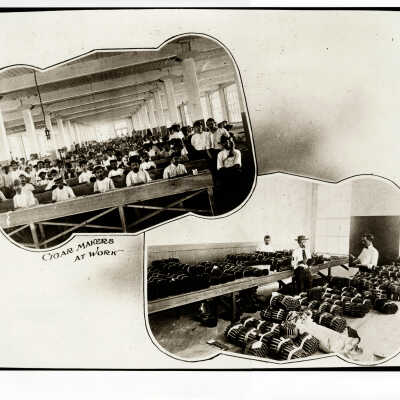 Cigar Makers at Work
