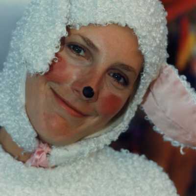 Unknown lady dressed up.