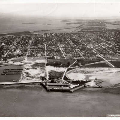 Aerial View of Fort Zachary Taylor