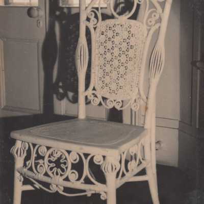 Wicker chair: Copyright: © Key West Art & Historical Society; Origformat: Print-Photographic
