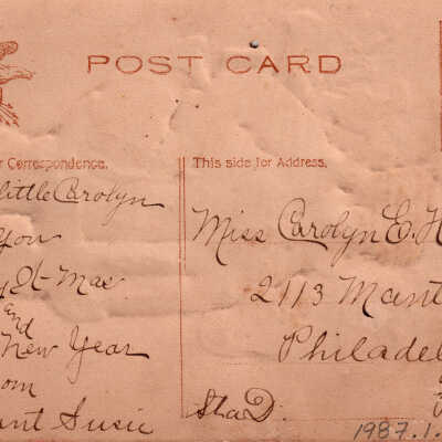 A Merry Christmas: © Key West Art & Historical Society