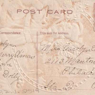 Christmas Greetings: © Key West Art & Historical Society