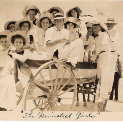 The Minstrel Girls at July 4th Celebration