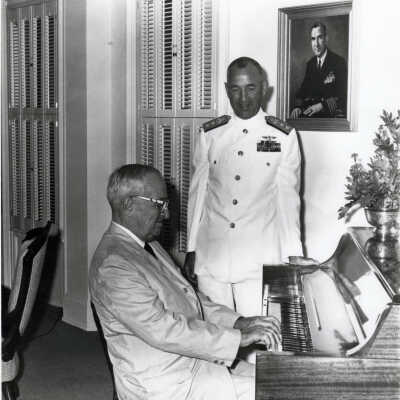 Harry S Truman at the Piano
