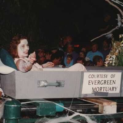 A float in the parade.