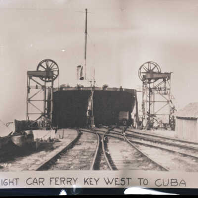 Florida East Coast Railway Freight Car Ferry Key West to Cuba