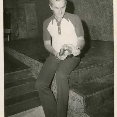 Unknown Man at Naval Station Key West