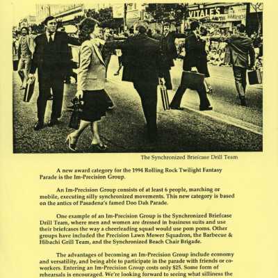 Precision group form.