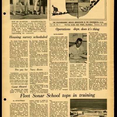 'Key Outpost' Newspaper: Copyright: @ Key West Art & Historical Society; Origformat: Print-Photographic