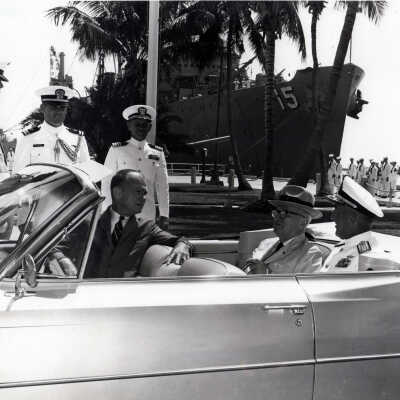 Harry S. Truman, John Spottswood and Admiral Kirn