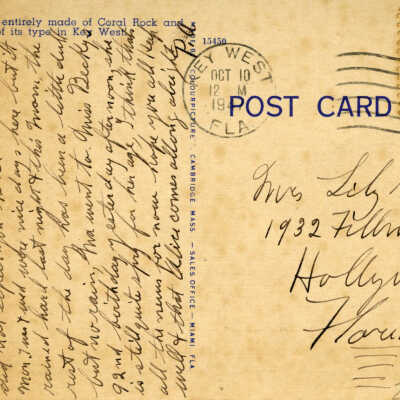 Coral Rock House, Key West: © Key West Art & Historical Society