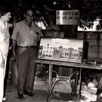 Mario Sanchez and Kathryn Proby in the Studio Under the Trees