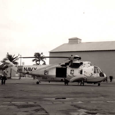 US Navy helicopter