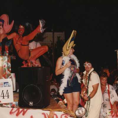 Float number 44 in the parade.