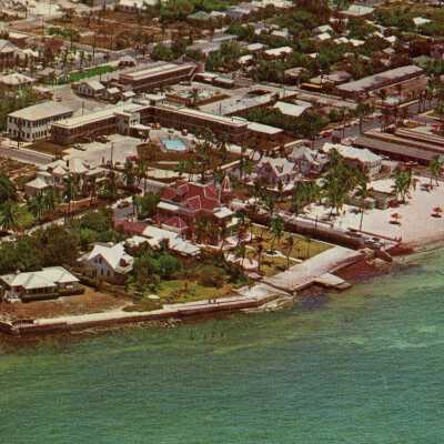 Aerial View of Southernmost Point