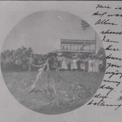 Opening of County Road (Flagler Avenue)