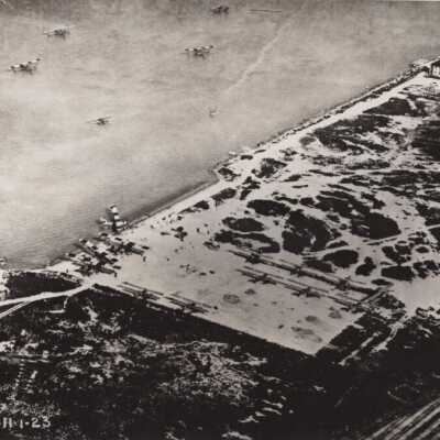 Aerial view of the seaplane basin: Copyright: © Key West Art & Historical Society; Origformat: Print-Photographic