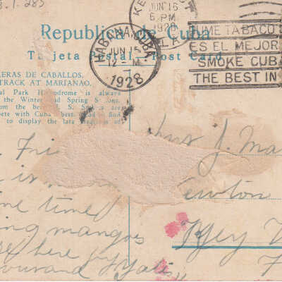 Race Track at Marianao, Havana: © Key West Art & Historical Society