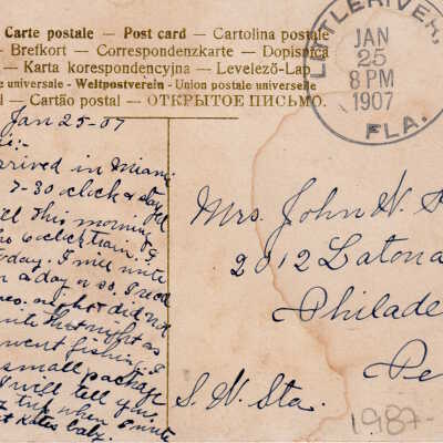 Greetings from Little River, Florida