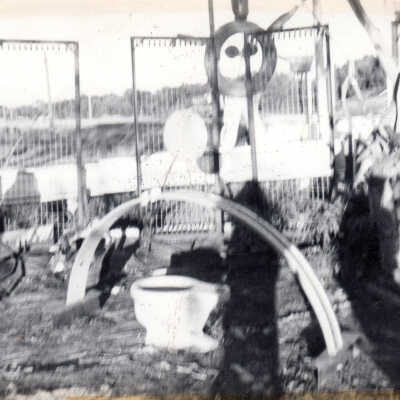 Stanley Papio metal sculpture