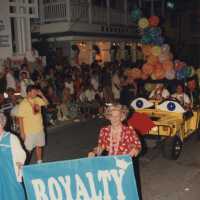 A float in the parade.