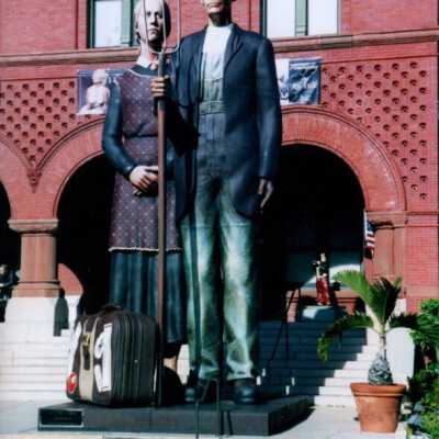 Seward Johnson sculpture