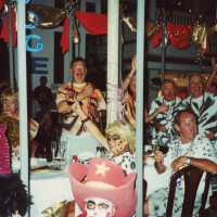 A float in the parade.