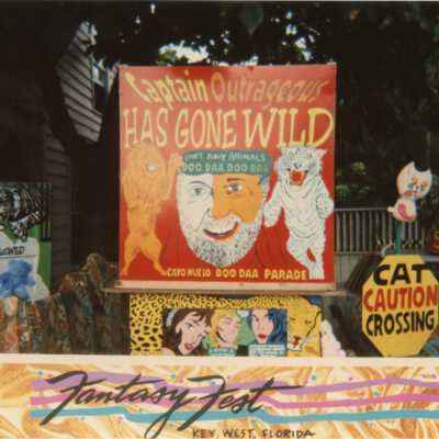 A float in the parade.