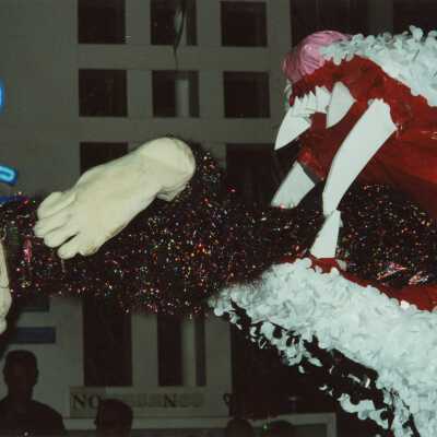 A float in the parade.