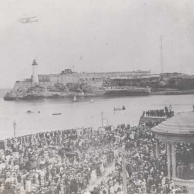 Rosillo's flight over Morro Castle