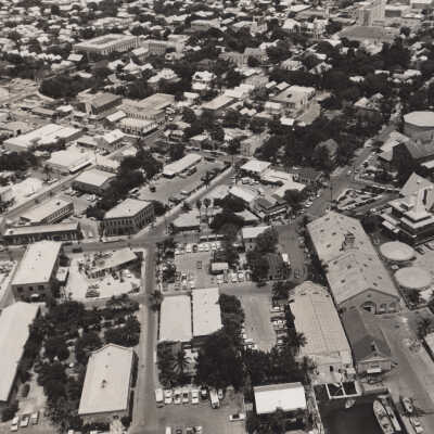 Aerial View of Mallory Square