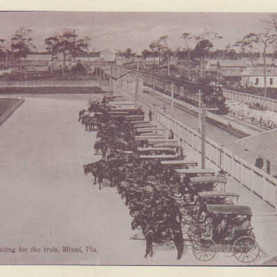 Waiting for the Train, Miami, Fla.