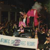 A float in the parade.