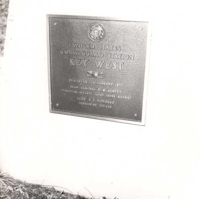 Plaque for the United States Coast Guard Station Key West