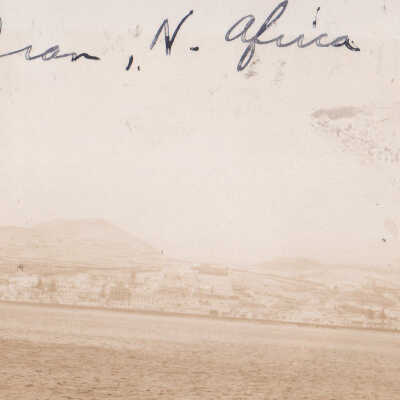 Oran viewed from the U.S.S. Key West (PF-17)