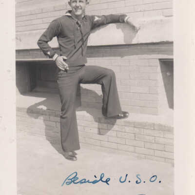 Sailor from the U.S.S. Key West (PF-17)